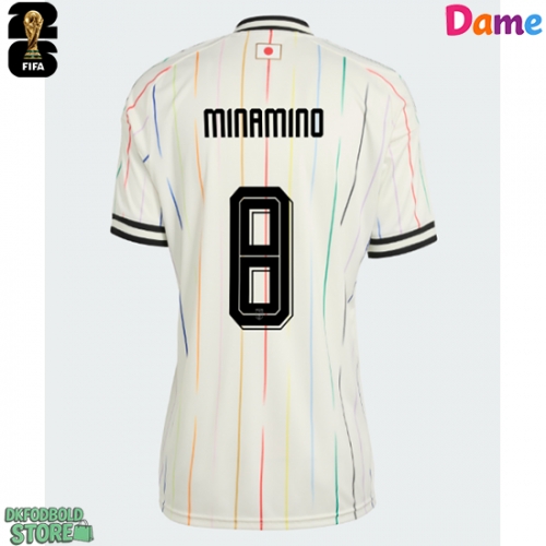 Japan Takumi Minamino #8 Replika Udebanetrøje Dame VM 2026 Kortærmet